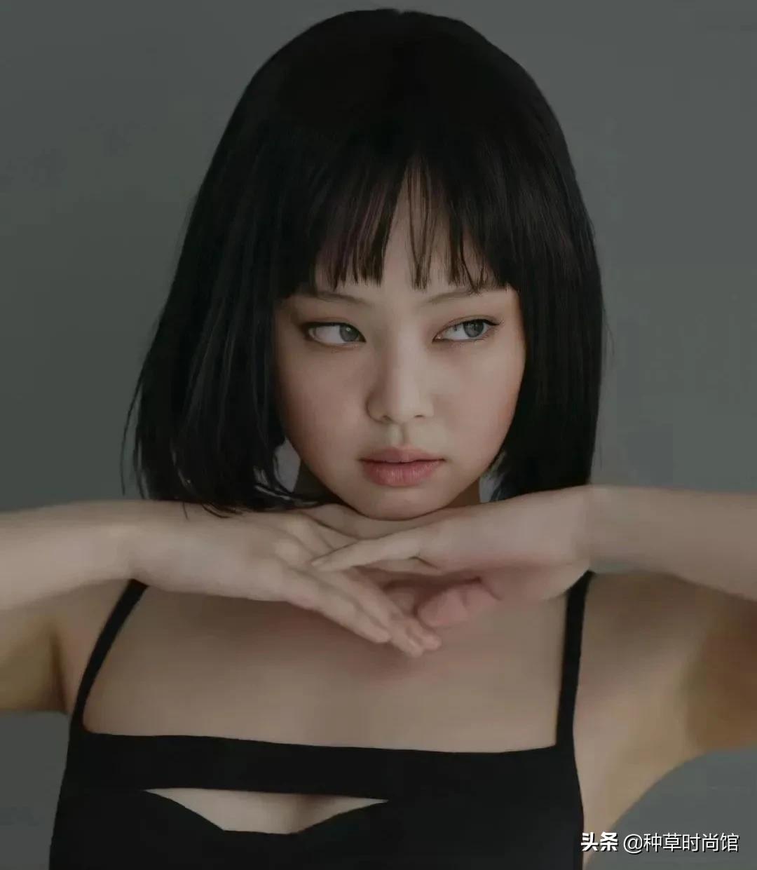 6-8岁女孩脸小剪短发什么头型好看,剪短发显脸小减龄发型