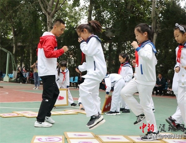 开封市金明小学姬昆恒老师参加河南省校园足球展示活动