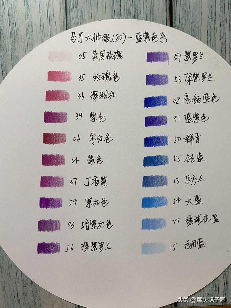 马可大师级彩铅,彩铅测评马可大师
