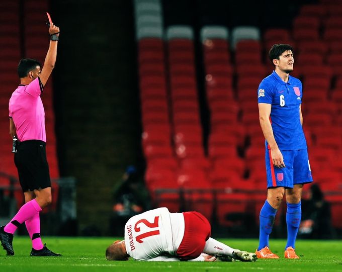 今日足球分析欧国联英格兰vs丹麦,欧国联英格兰负匈牙利集锦