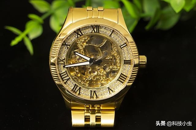 jojo限量版机械镂空手表,jojo轻奢腕表