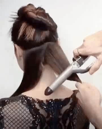 三分钟学会卷发教程,新手如何学夹子烫卷发教程