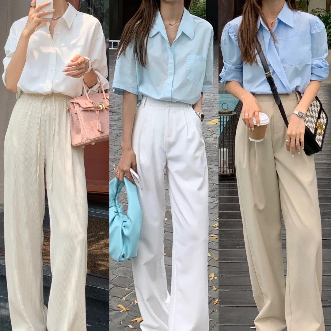 夏天上班穿搭得体又大方,搭配参考18套早秋通勤气质穿搭