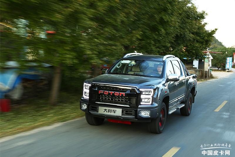 福田大将军g9suv四驱性能测试,试驾福田大将军g9自动挡柴油版