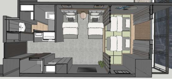 大阪性价比超高的房子,日本道顿华府房子