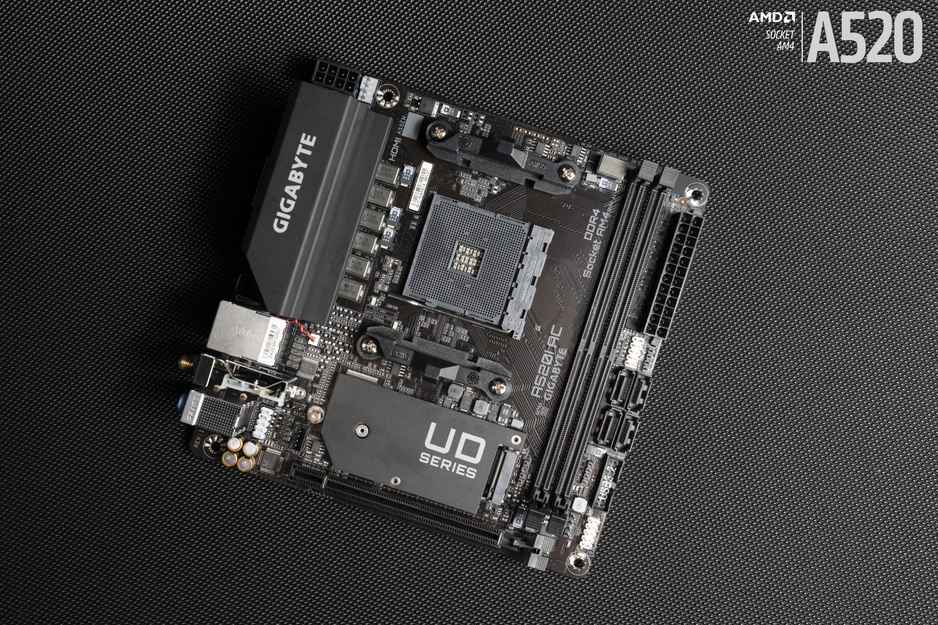 技嘉a520iac主板支持pcie4.0吗,技嘉a520maoruselite评测