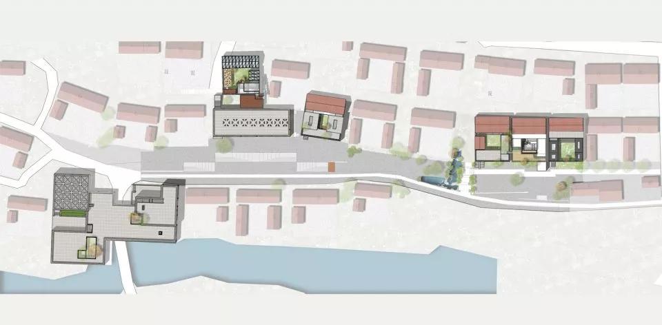 建设最美乡村图片,用泥土打造家园