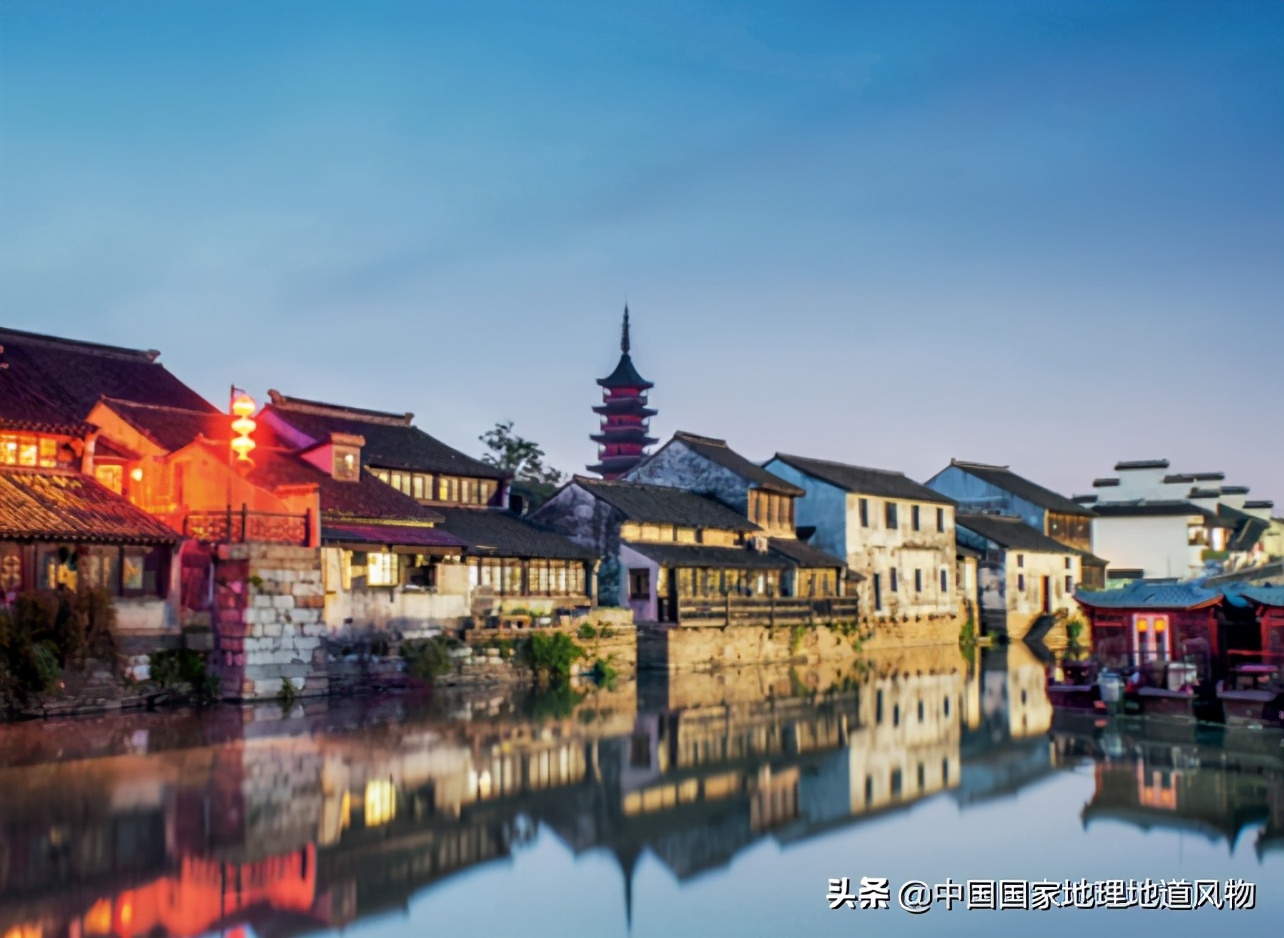 行走江南水乡古镇,江南水乡千灯古镇简介
