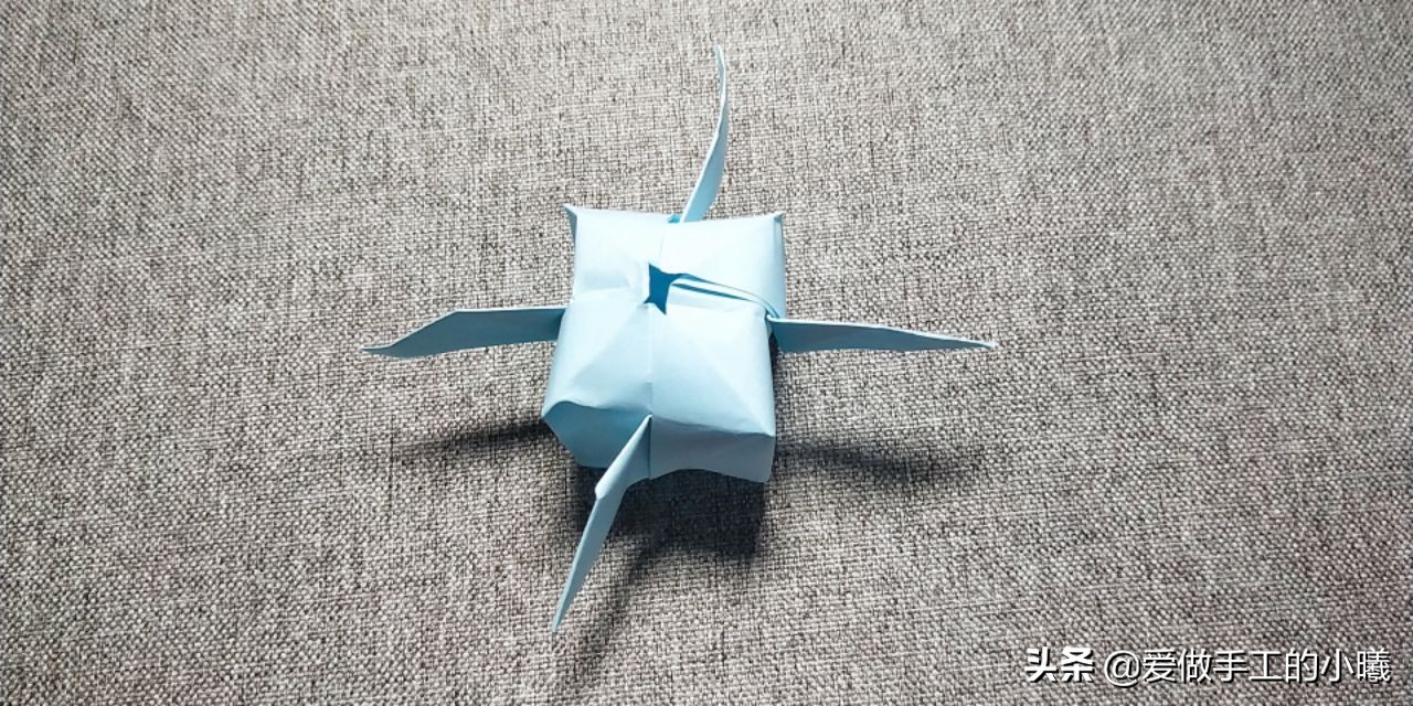 可以扎破气球的飞镖折纸,可以放气可以吹气的折纸气球