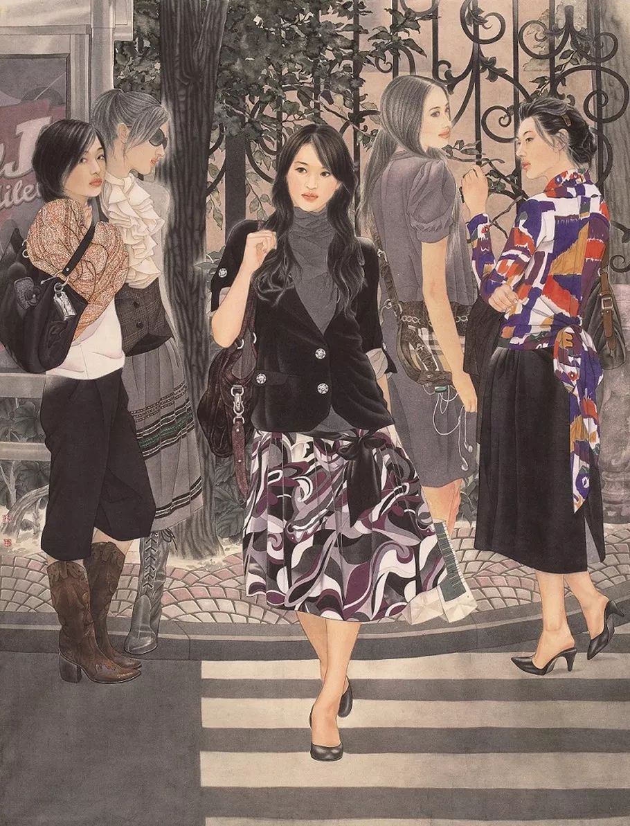 从一岁到七岁画画,从七岁到八岁画的画