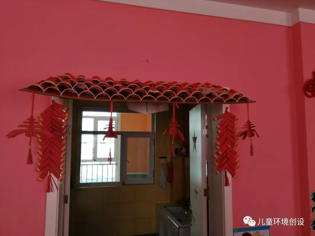 幼儿园新年环创参考,幼儿园新年教室环创