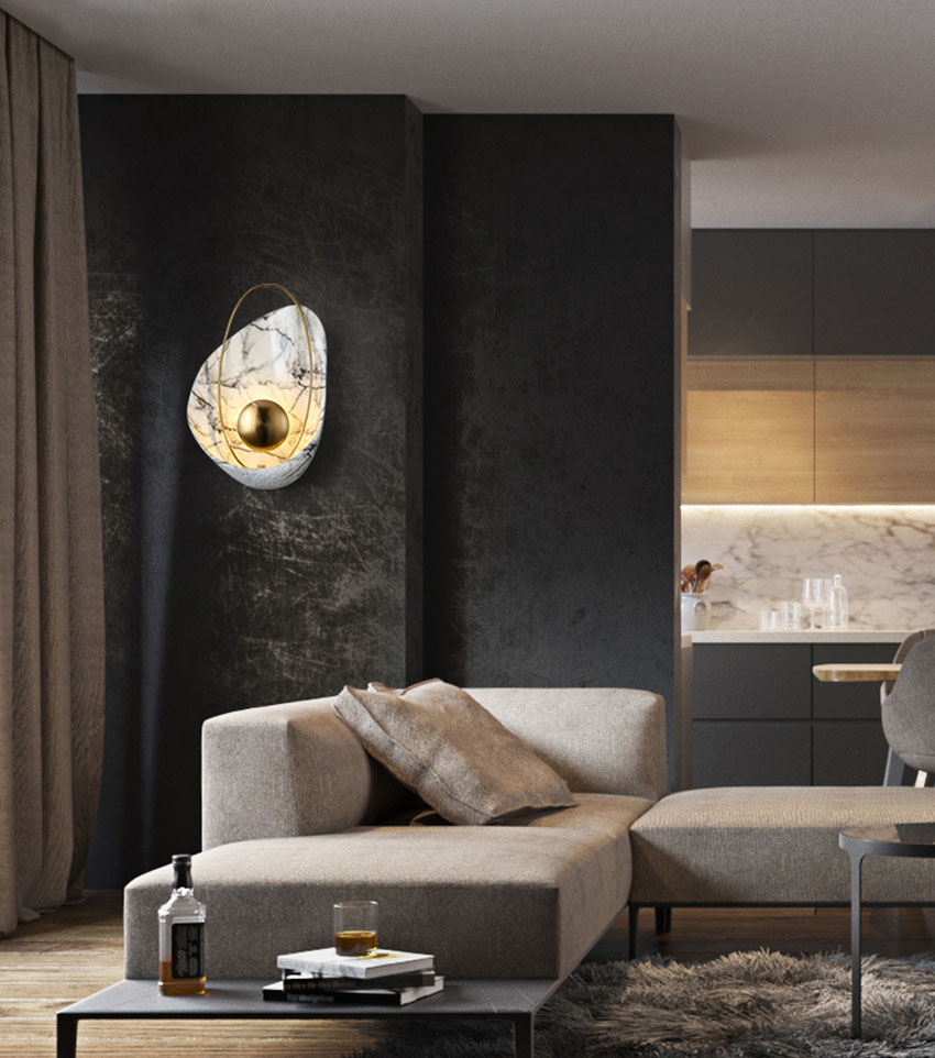 客厅壁灯一对推荐,家里的壁灯