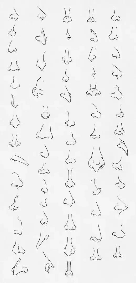 不会画鼻子和嘴巴怎么办,不会画鼻影教程