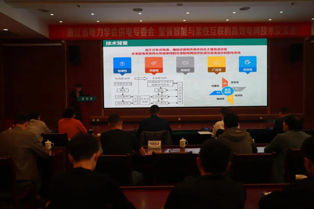 浙江省电力学会供电专委会在诸暨召开建设坚强智能与柔性互联的高效电网技术交流会