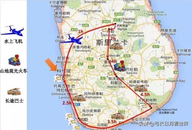 前往斯里兰卡,来到斯里兰卡