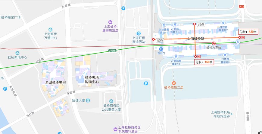 上海虹桥站对比北京南,北京南站和上海南站谁更大