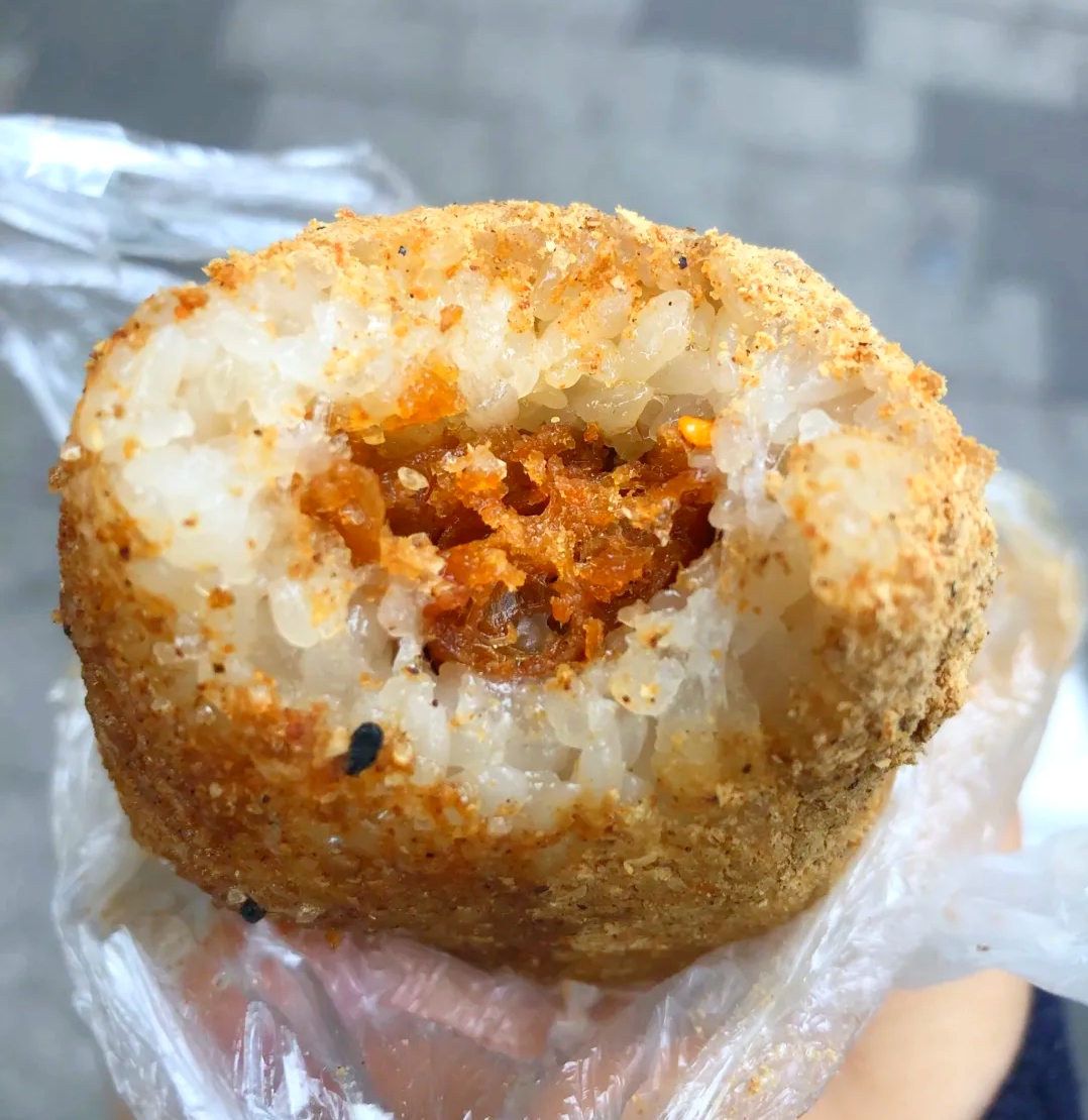 重庆最火的糯米团,重庆小吃糯米团