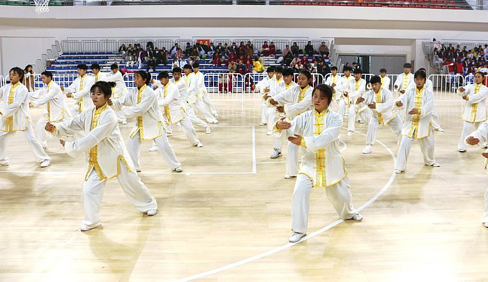 亳州中药科技学校表演五禽戏,2018年五禽戏亳州大赛评选结果