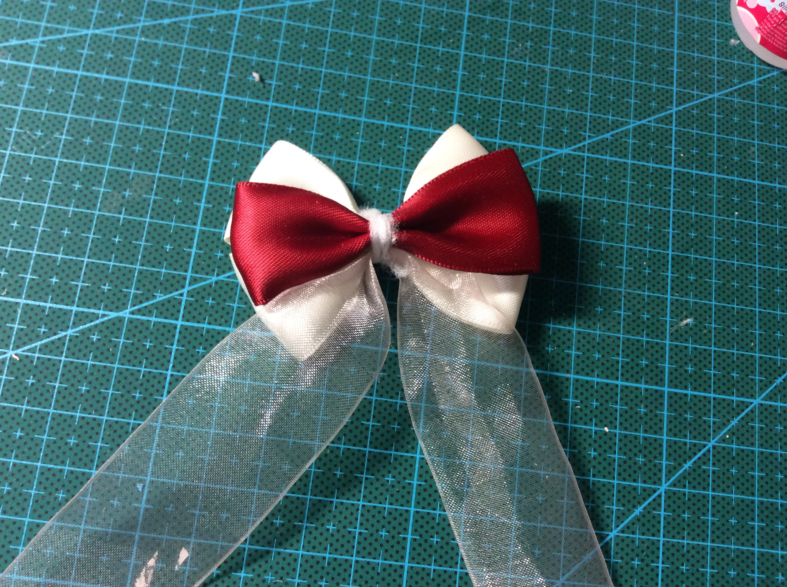 蝴蝶结发卡怎么做简单又好看,可爱蝴蝶结发卡