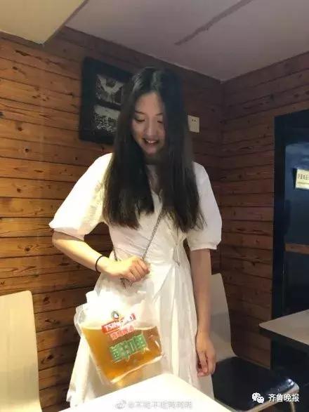 青岛啤酒袋斜挎,青岛啤酒散装塑料包