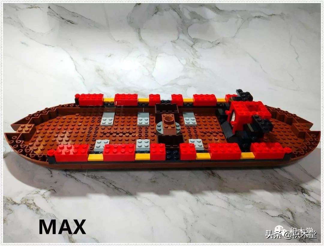 「虚测评」哲高积木QL1801海盗船之骷髅冒险号