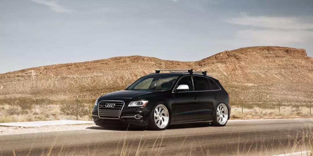 大片来袭！一台运动的“胖子”-奥迪Q5，改装后帅气姿态不输跑车