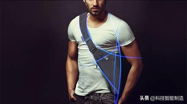 fino包包男士,fino超薄数码收纳胸包2代