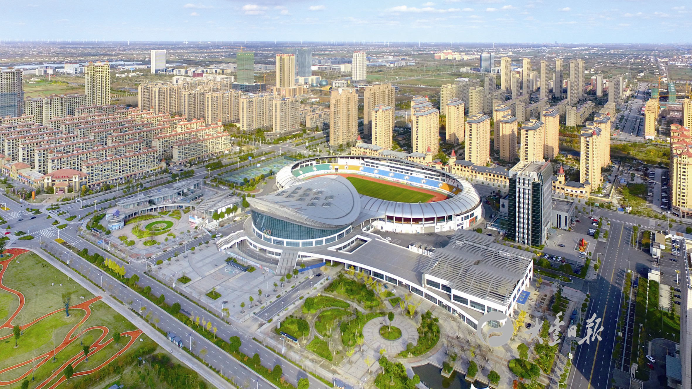 大丰奥林匹克体育中心,盐城市大丰体育馆