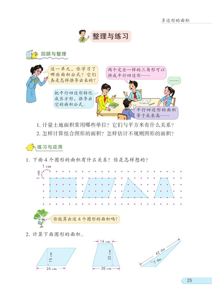 苏教版数学五年级上册知识点整理,五年级数学苏教版暑假班预习课堂