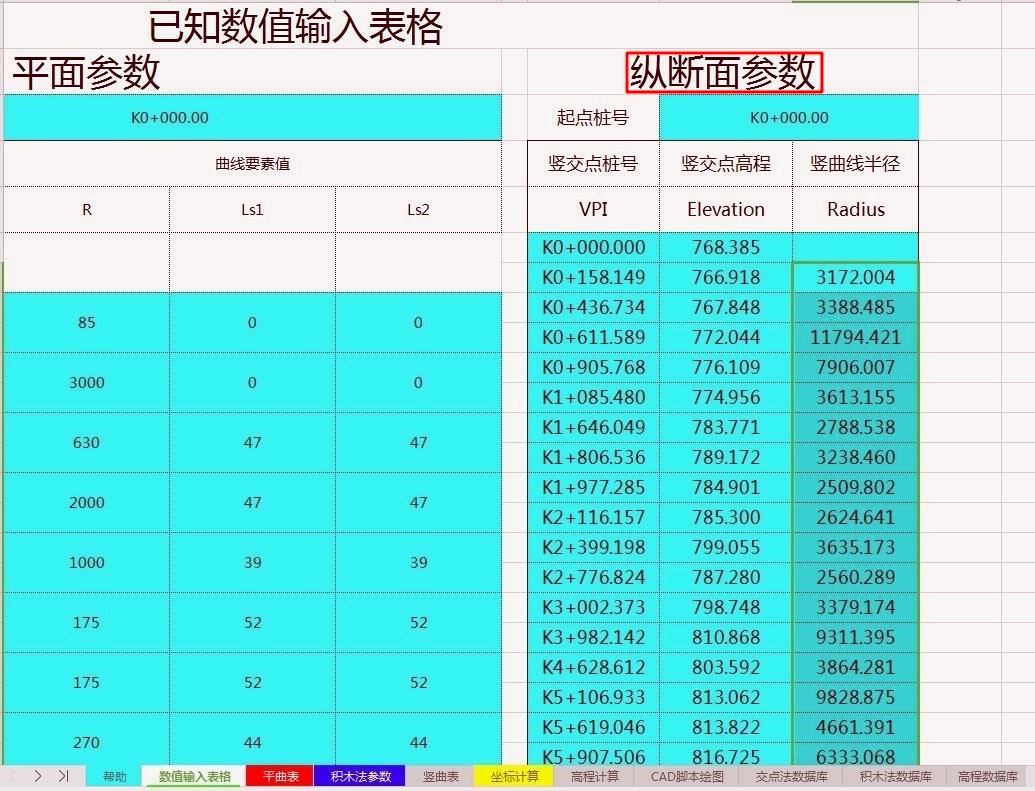 工程测量公式大全,最火8套工程测量公式计算表