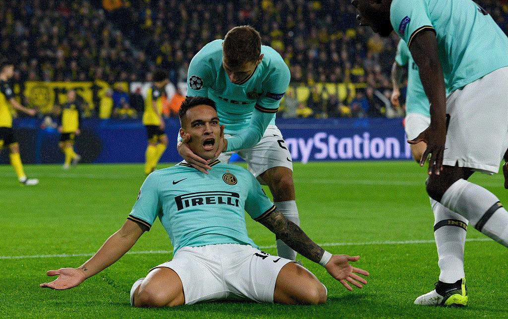 国际米兰对多特蒙德欧冠历史,两球超分被翻盘