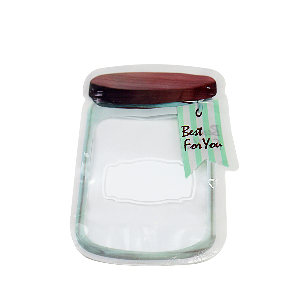 梅森罐造型密封袋,梅森罐硅胶袋