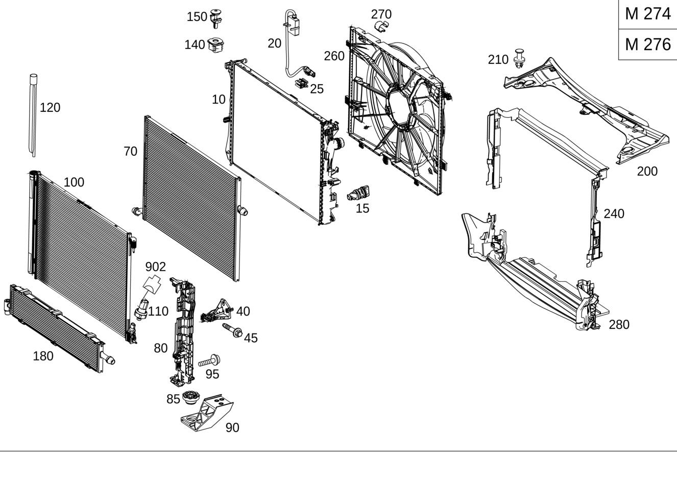 奔驰c级水箱进油,奔驰c级水温一直在80度