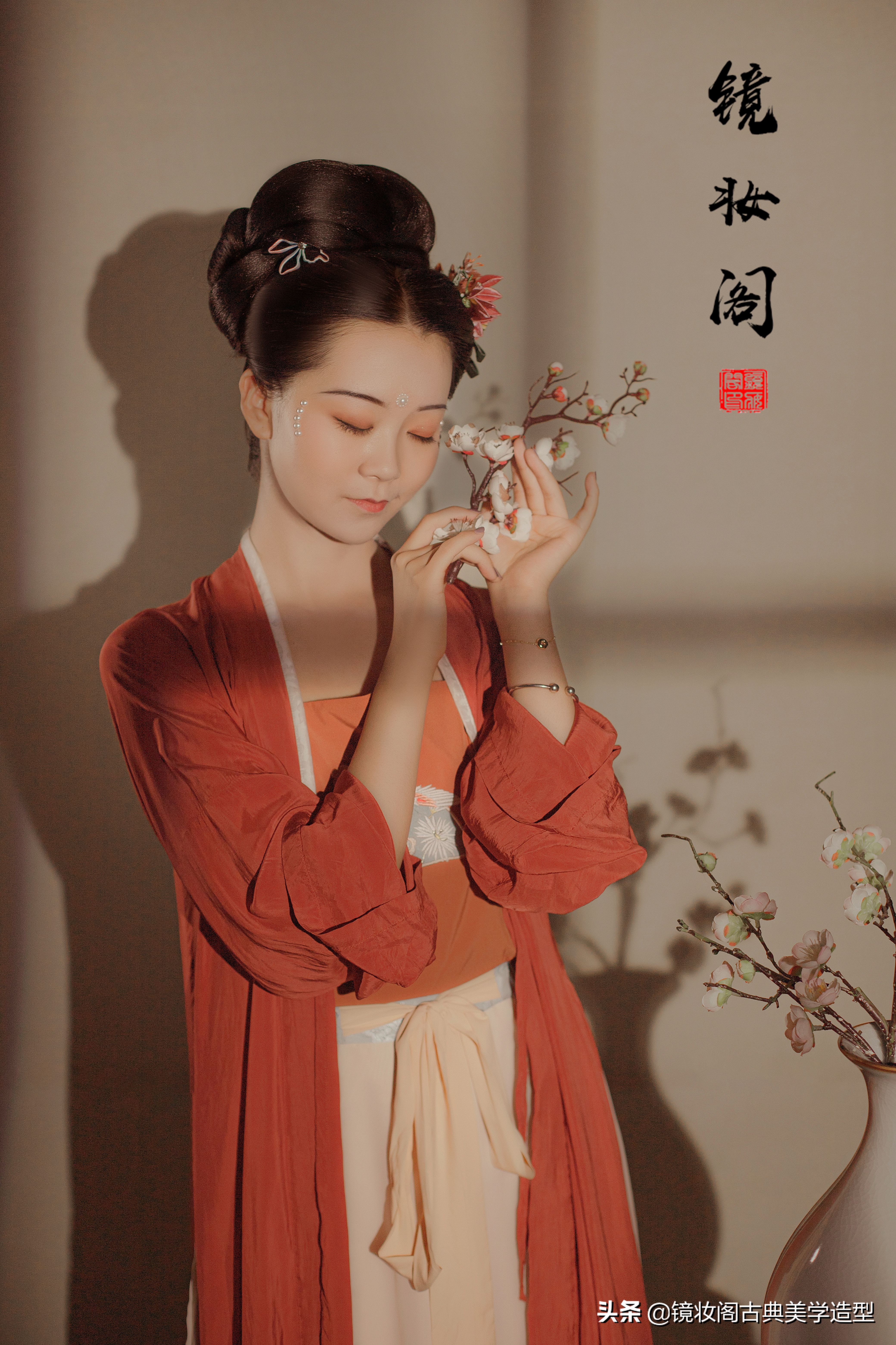 宋代妆容及造型简单,宋代小家碧玉妆容