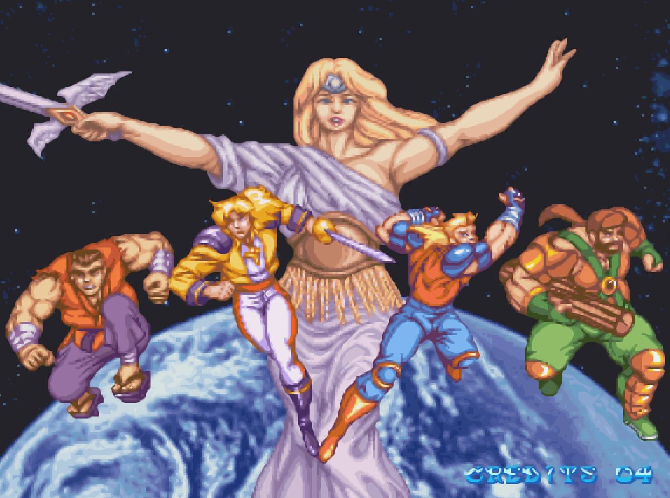 游戏厅街机游戏有哪些经典,盘点街机游戏厅必争的角色