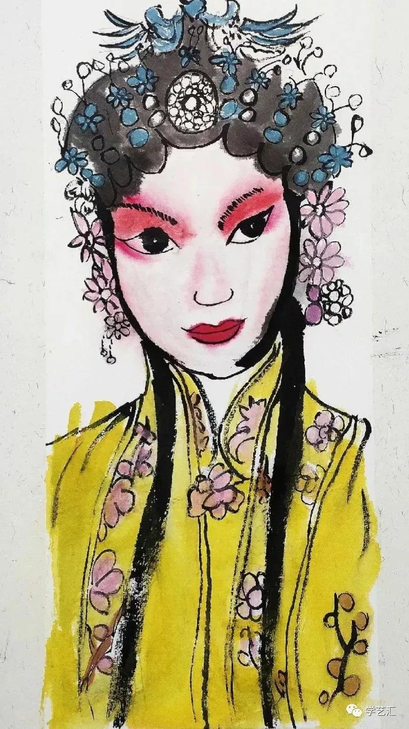 绘画水墨作品大全,水墨画儿童绘画技法新教程