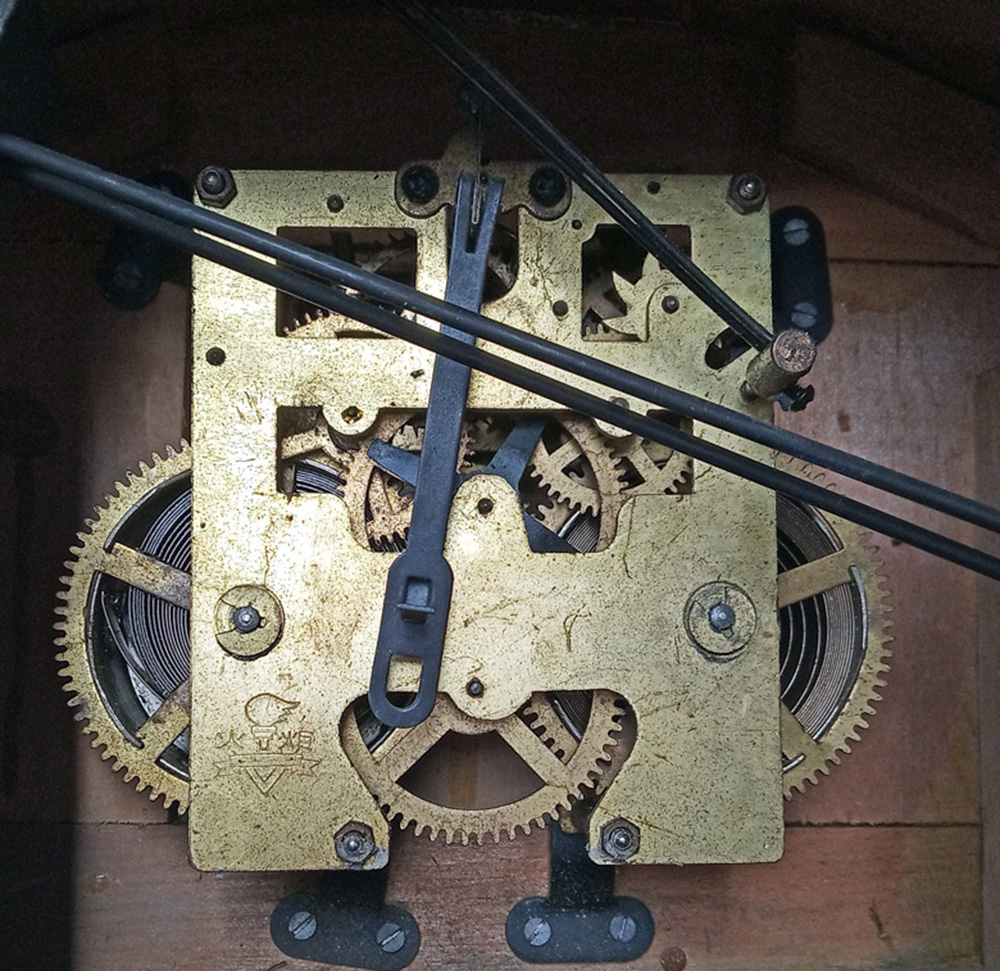 老式三五牌台钟哪里修理,老式圆钟修复方法