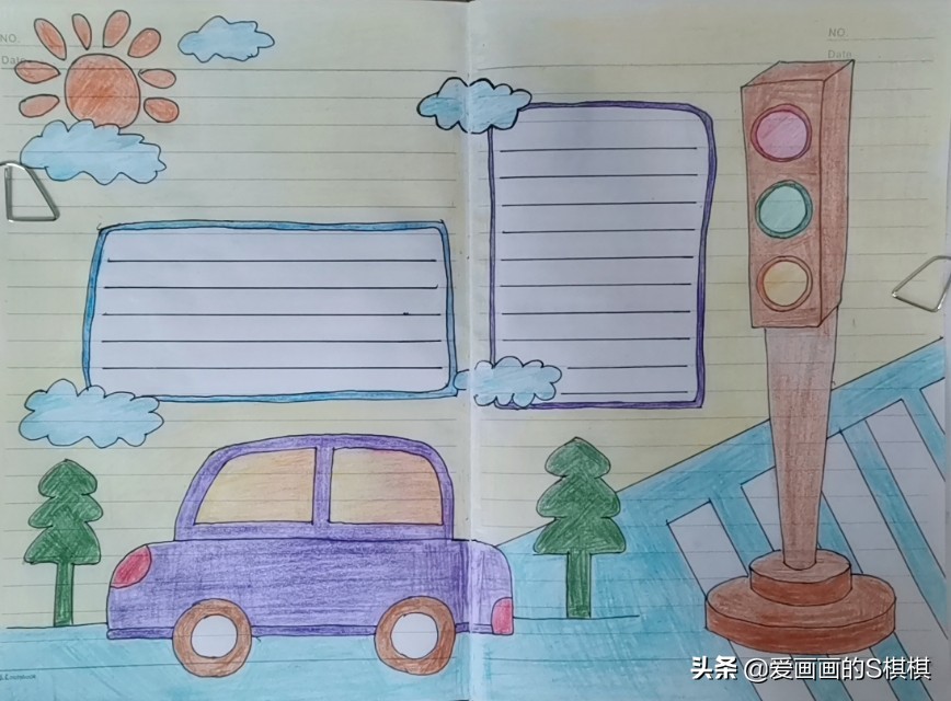 50张万能手抄报模板合集,我的寒假生活手抄报简易版2022