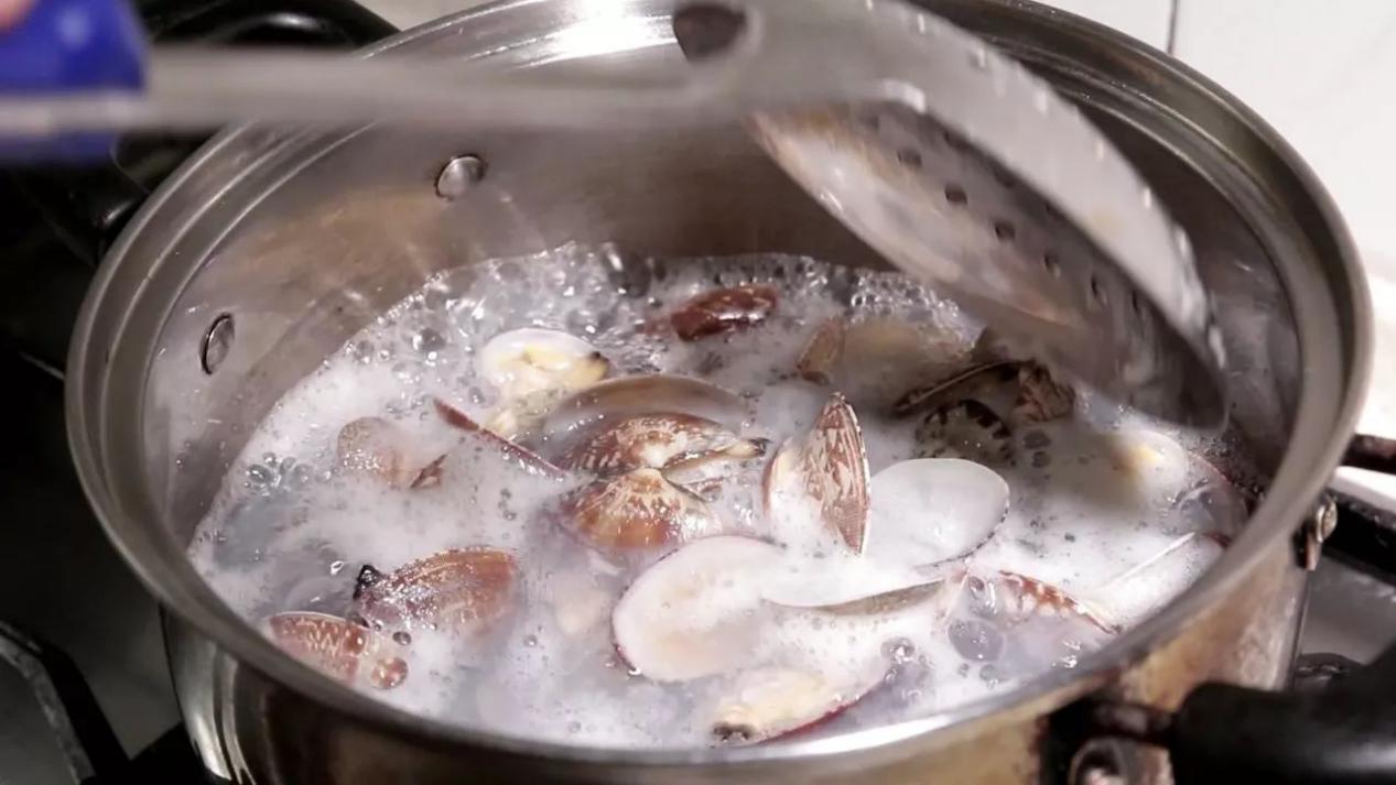 特色香辣炒花甲,告别外卖之简单食材