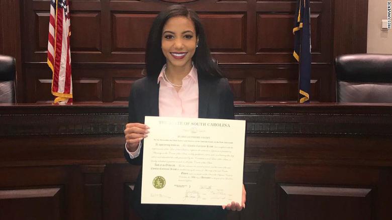 美国小姐，美国小姐和美国小姐美国人第一次都是黑人女性