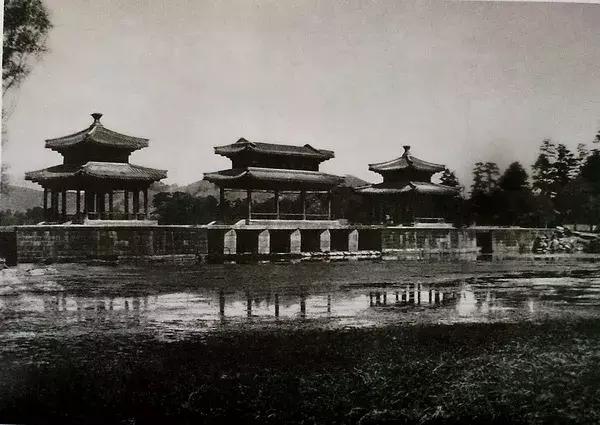 100年前中国风景建筑老照片,两亿多年前的景观