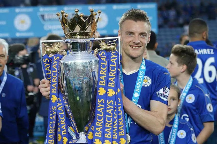 瓦尔迪领跑金靴,瓦尔迪英超首秀至今在联赛造168球