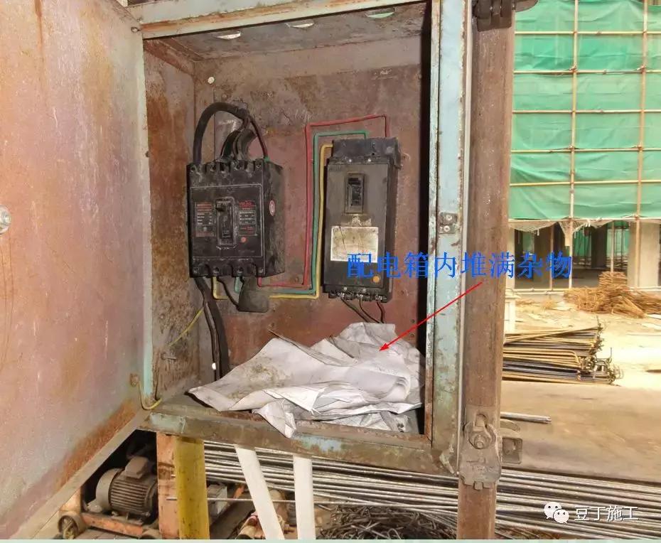 施工现场常见的临时用电违规现象,电力施工现场常见违章现象