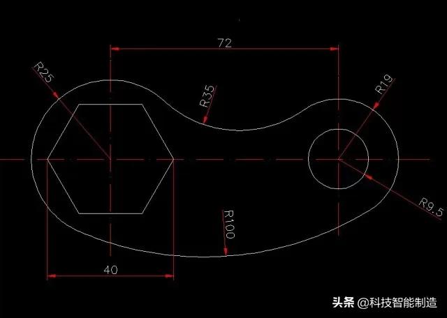 cad制图初学入门图例怎么画,cad练习图加图例分析