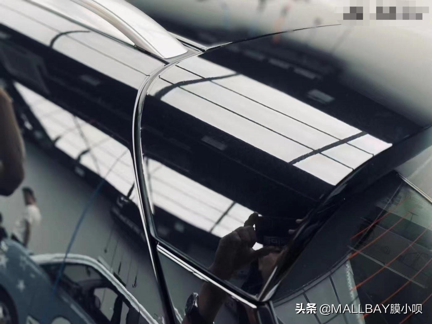 奔驰glc300贴隐形车衣效果图,奔驰glc300l隐形车衣哪种材料好