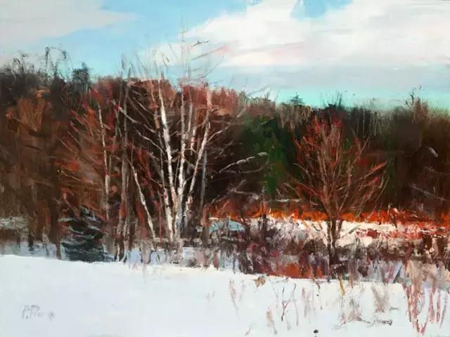 100张油画风景欣赏每一张都是顶配,100张风景油画初学者临摹