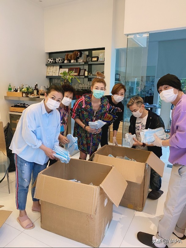 张卫健李彩桦综艺节目,战疫应援在行动