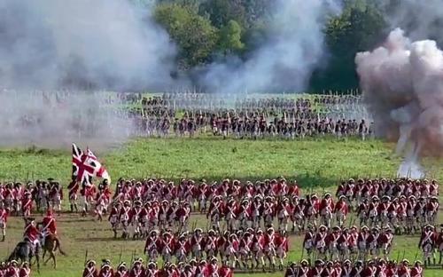 欧洲打仗为什么布阵,欧洲排枪阵