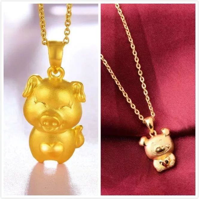 3d硬金跟18k金,18k和22k铂金颜色对比