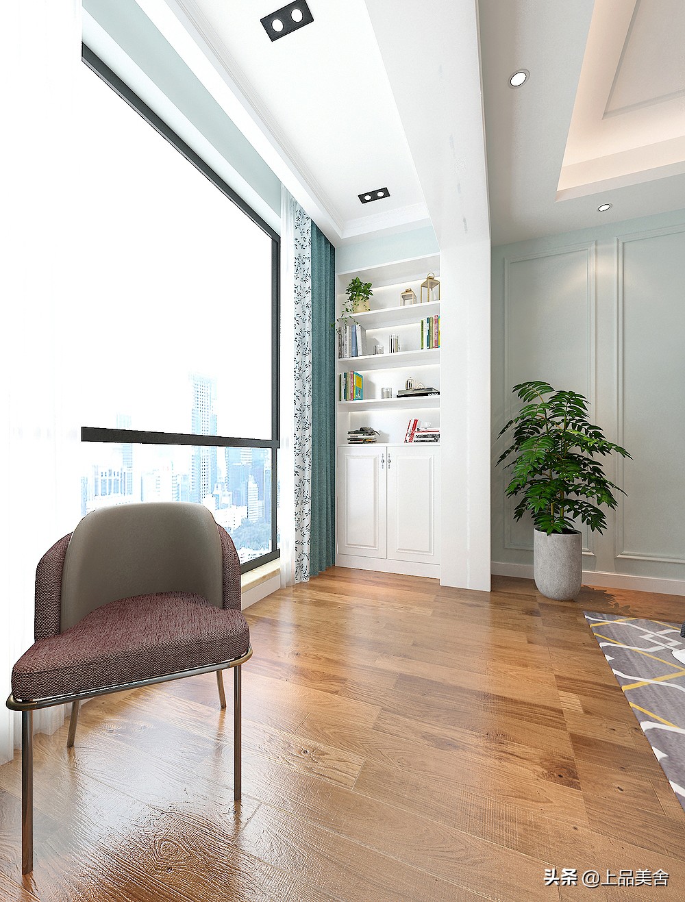 新中式复式沙发背景墙极简高级感,挑高意式极简沙发背景墙高级感